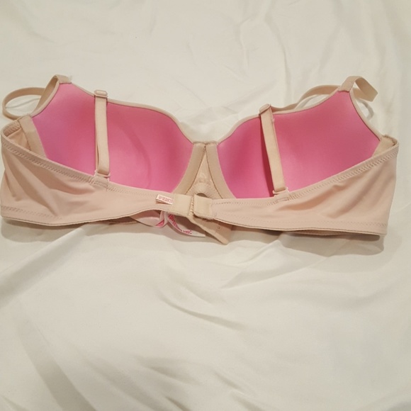 Pink Victoria Secret 34C nude great pre owned cond - Picture 2 of 4